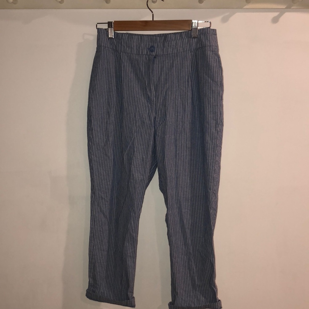 Blue easy pants